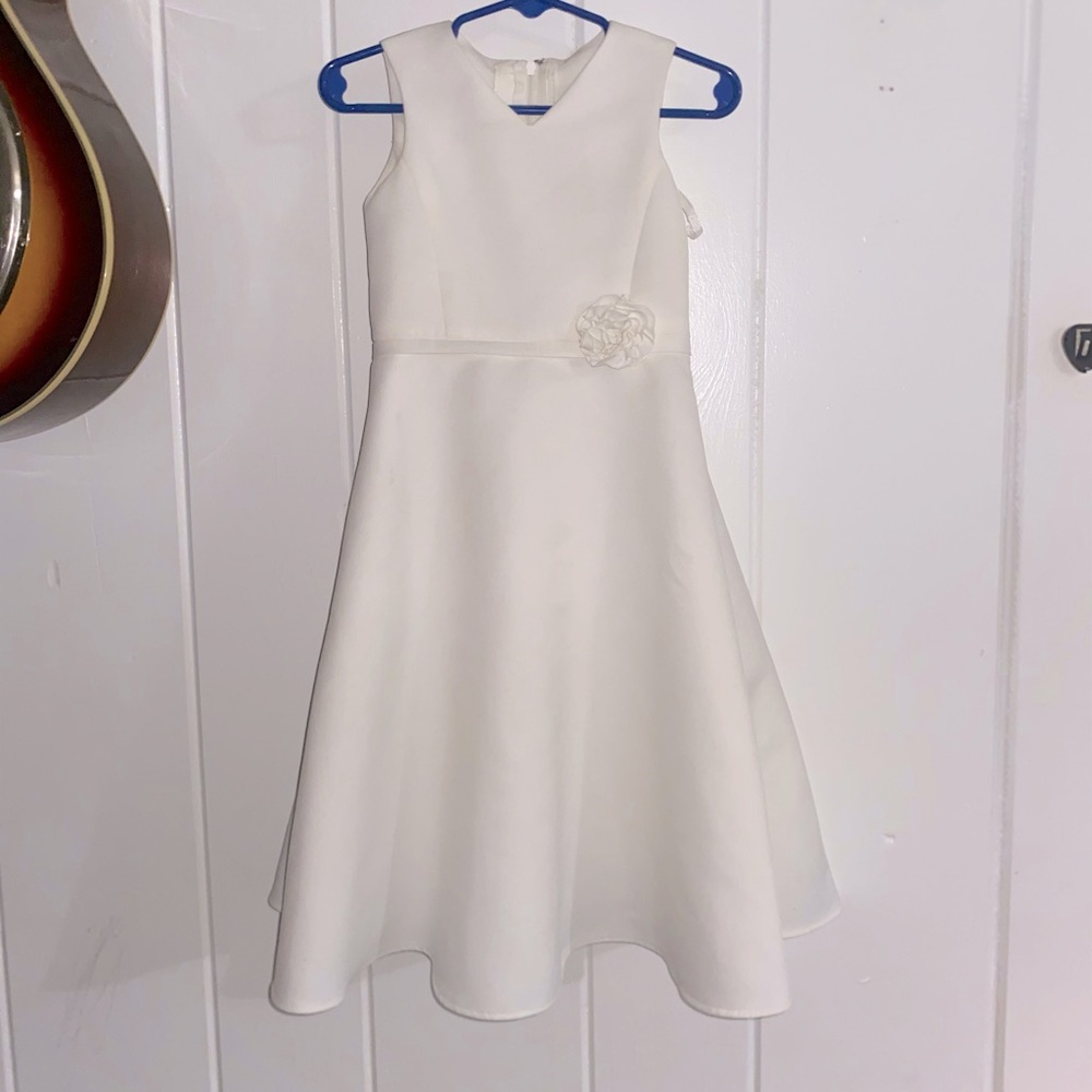 2t Ivory colored , David’s bridal formal dress .